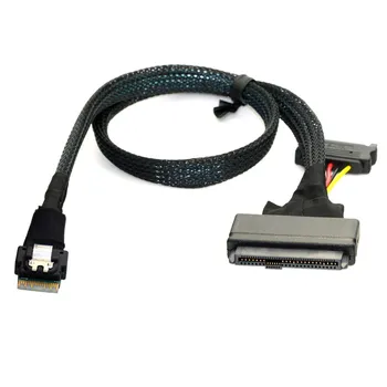 Xıwaı U. 2 U2 SFF-8639 to İnce SFF-8654 4ı NVME PCIe SSD Kablosu Anakart SSD 750 p3600 p3700 M. 2